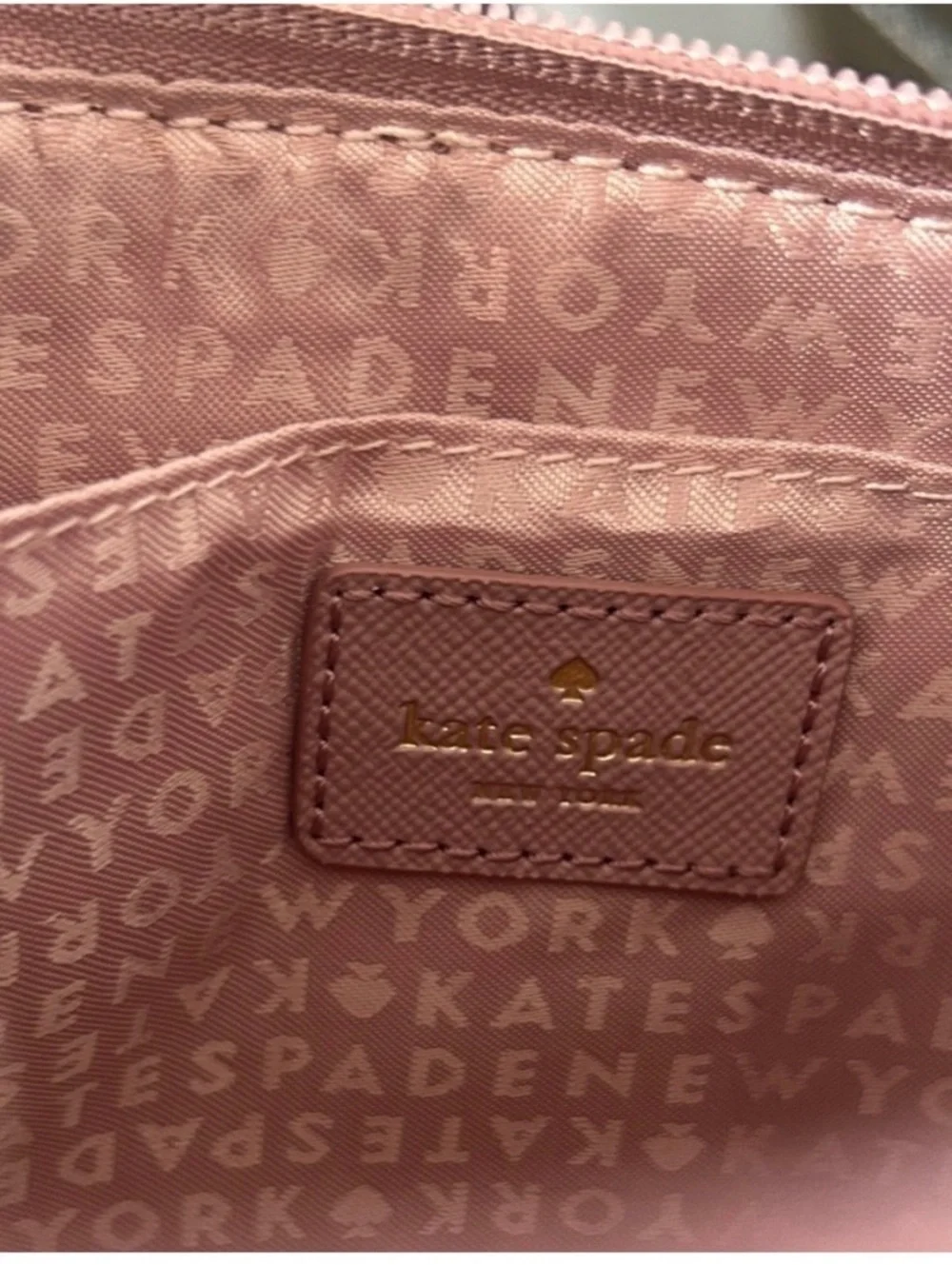 Kate Spade Greta Court Ramey Crossbody Bag Dusty Peony
